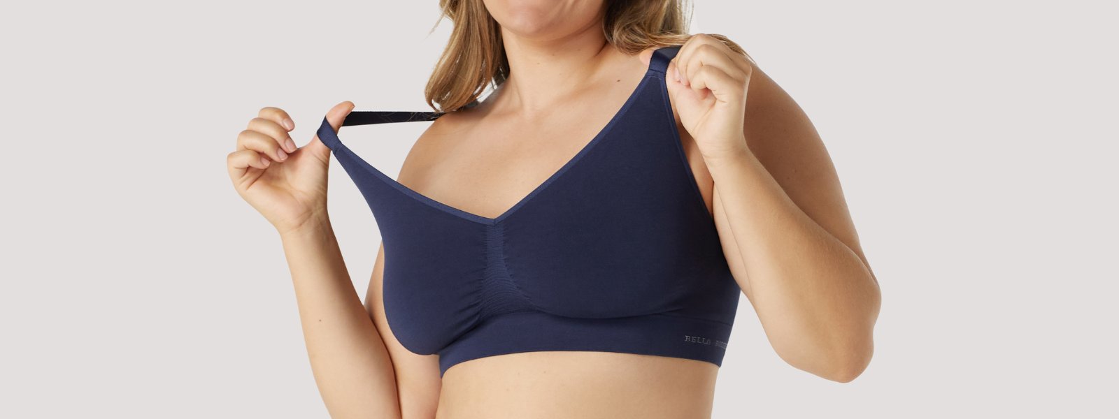 Soft Support Wirefree Bra with Contrast Lace