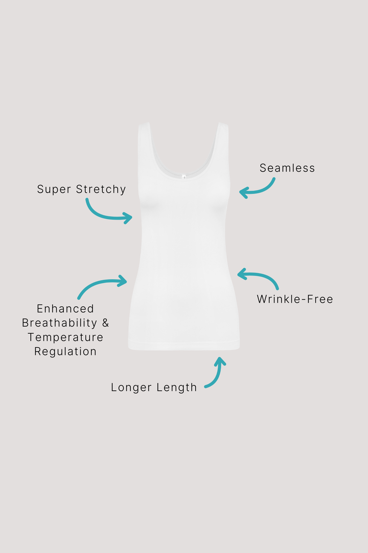 Eco-Friendly comfortable Tencel Modal Tank I Bella Bodies UK | Key Points